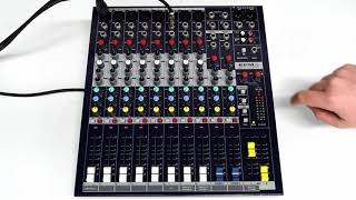 Video thumbnail for How to use aux outputs on a Soundcraft EPM8 Mixer by Daktronics Support