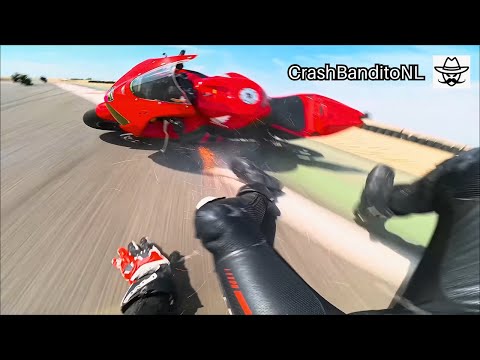 Worst High-Speed Motorcycle Crashes! | CrashBanditoNL