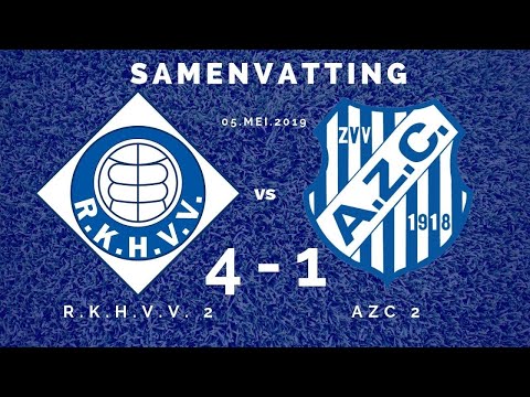 RKHVV 2 - AZC 2 (4-1) - samenvatting van de wedstrijd