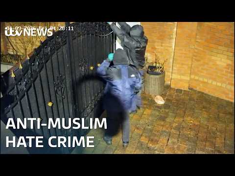 Muslim family live in fear after pig’s head left on gate | ITV News