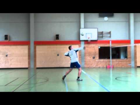 TSV Riedlingen - Faustball - Zeitlupe - Aufschlag