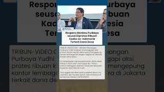 Menkeu Purbaya Tidak Tergoyahkan Meski Ribuan Kades Protes soal Pencairan Dana Desa: Biarin Saja