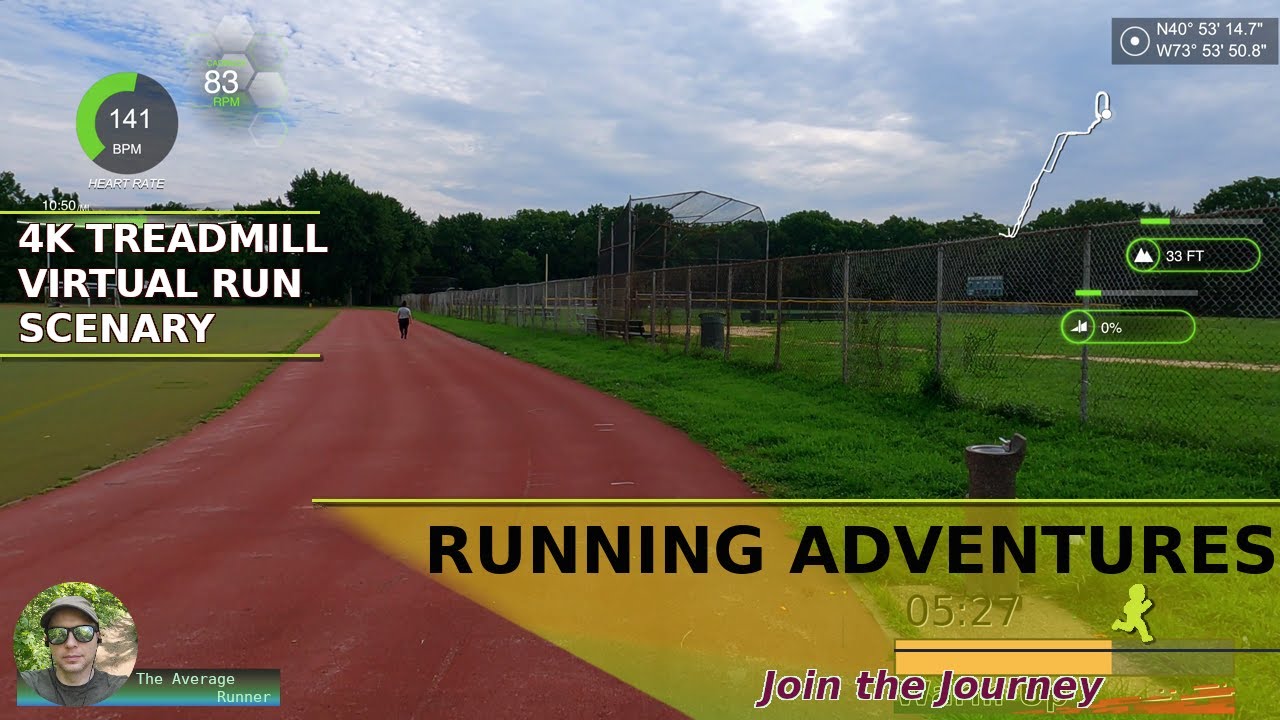 Van Cortlandt Park Track | Marathon Follow Along Interval Training | 4K Bronx Virtual Run [166]