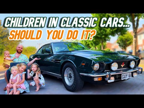 1985 Aston Martin V8 - Are Old Cars Safe For Children?