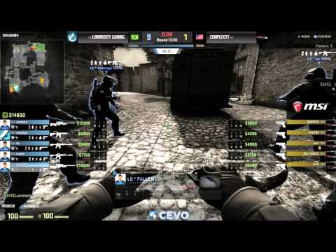 compLexity vs Luminosity Game 2 (CEVO-P CS:GO Season 8) - Vansilli & Dust