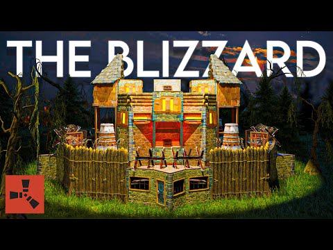 The Blizzard - The MOST Perfect Solo/Duo/Trio BUNKER Base IN RUST!? - 2023 Design