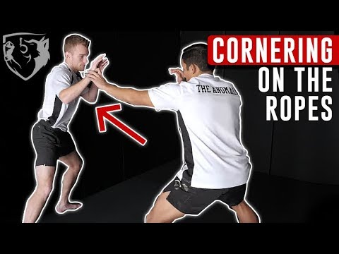 How to Corner Opponent Against The Ropes