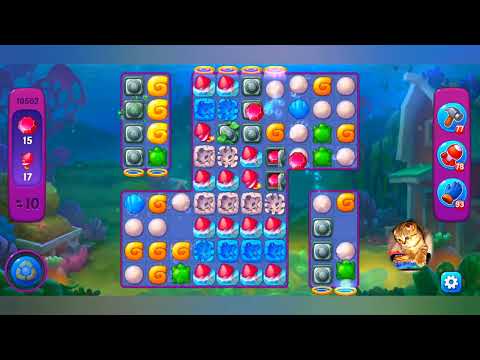 фишдом 2022 # 10502 уровень - прохождение без бустеров # Fishdom,  10502  level - no Boosters.