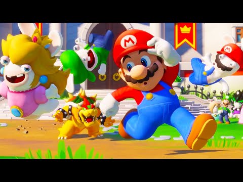 Mario + Rabbids Sparks of Hope - All Cutscenes The Movie HD