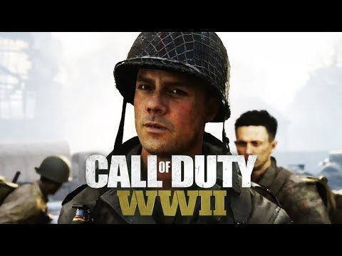 CALL OF DUTY: WW2 All Cutscenes (Game Movie) 1080p HD