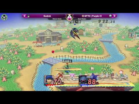 PPT-S - Sodrek (Marth) Vs. SFTO | Purple-H (MK) - Winners Semis - Brawl Singles