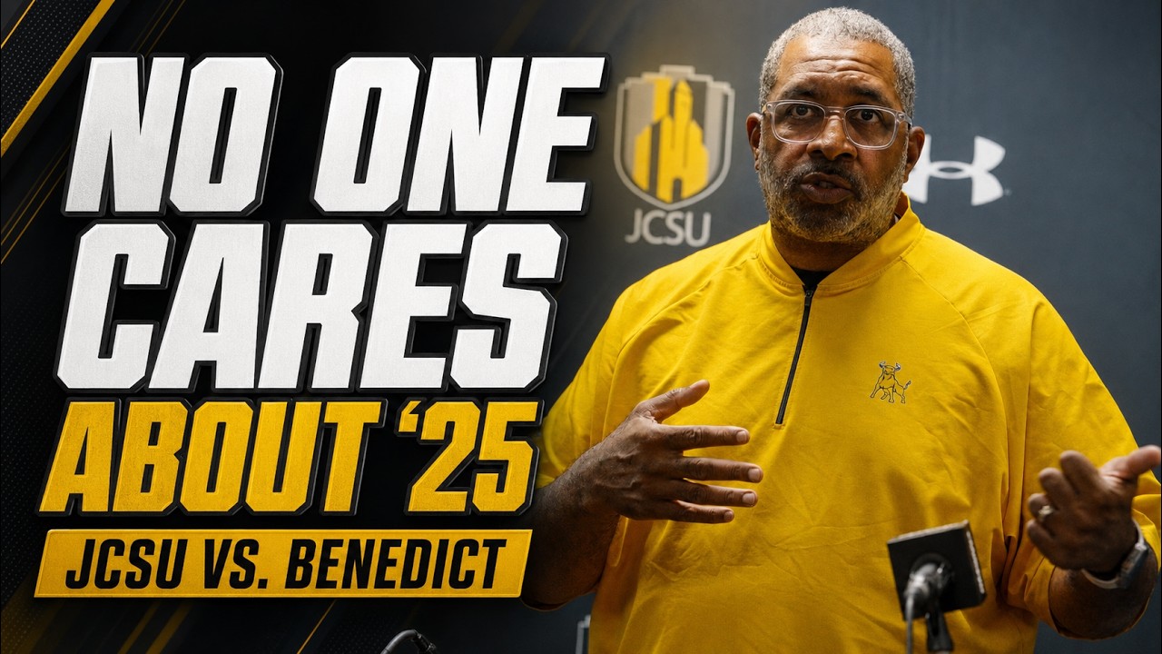 “No One Cares About ’25” | Coach Flowers Previews JCSU vs. Benedict | HBCUGameDay.com