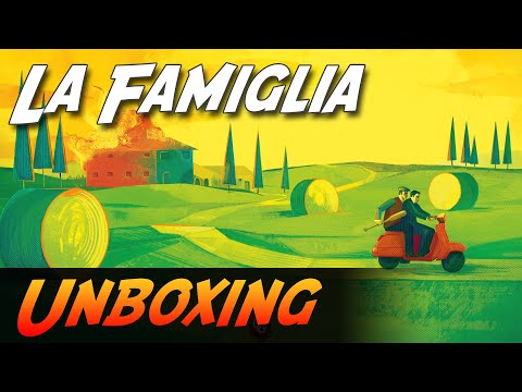 La Famiglia: The Great Mafia War - Brettspiel Unboxing (Feuerland Spiele)