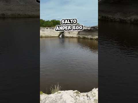 La olla del Salto Ander Egg. Arroyo La Ensenada. Diamante. Entre Ríos. Argentina.