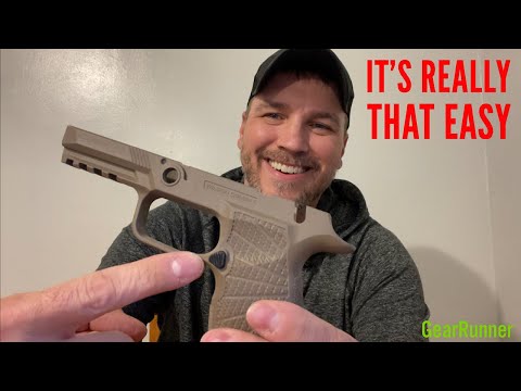 Sig P320 / P365 Mag Release Install