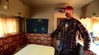 Man On Disability Lives On $600 A Month In His Custom Tiny Home on Wheels