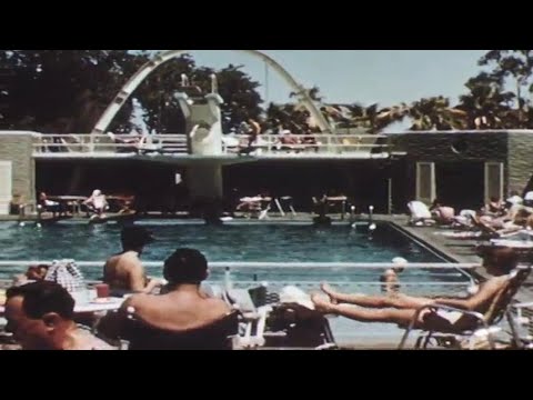RARE 195os FILM: WHERE THE SUMMER SPENDS THE WINTER (PALM SPRINGS)