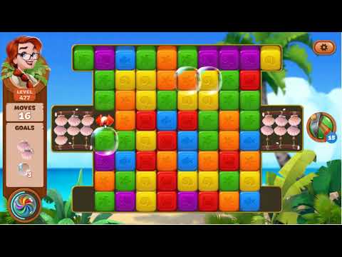 Lost Island Blast Adventure Level 477 - No Boosters