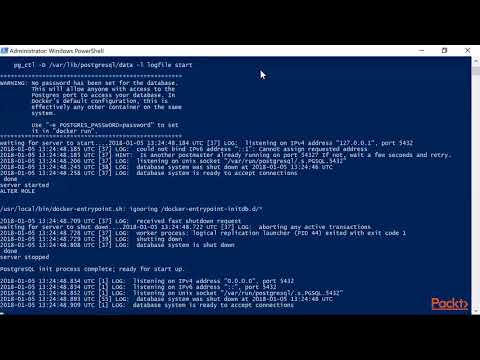 Docker for ASP NET Core MVC Running a Database and Linking Containers| packtpub com