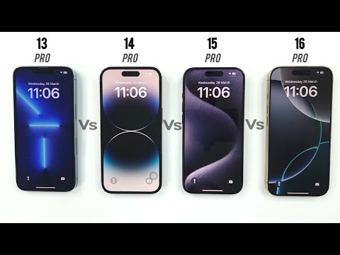 iPhone 16 Pro vs 15 Pro vs 14 Pro vs 13 Pro - iOS 18.3.1 ULTIMATE SPEED TEST 🔥