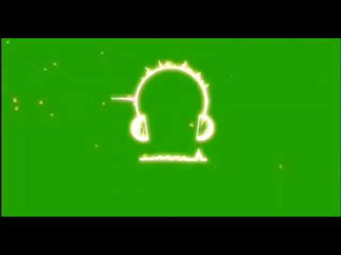 Music player green screen