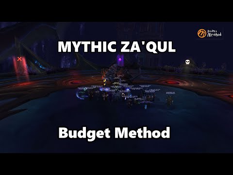 Mythic Za'qul Havoc Demon Hunter POV - Budget Method