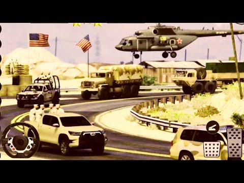 US Army Cargo Truck Simulator 3D || Vehicle Driving Mountain 3D || Android GamePlay #gamesforkids