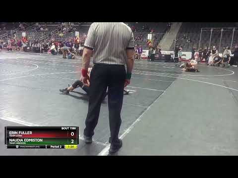 122 Lbs Cons. Round 2 - Erin Fuller, Team Utah Vs Naudia Edmiston, Team Oregon 8f8a