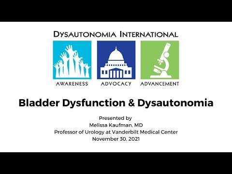 , title : 'Bladder Dysfunction & Dysautonomia'