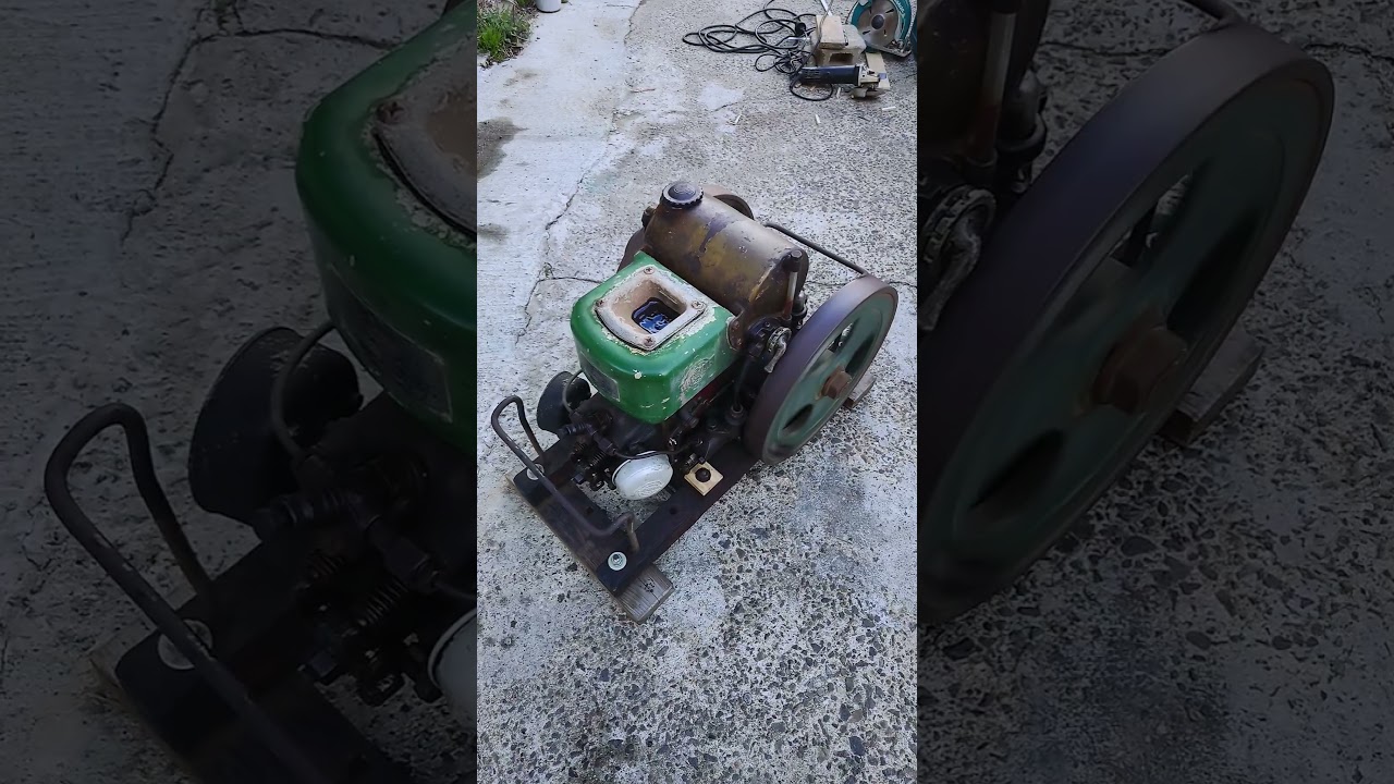 台座のグラグラを直したヤンマー発動機！