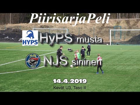 U3 Piirisarjapeli 14.4.2019 HyPS musta vs NJS sininen