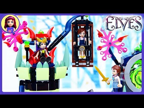 Breakout from the Goblin Fortress Lego Elves Part 2 Build Review Silly Play Kids Toys