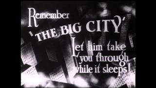 Когда город спит / While the City Sleeps (1928) Blu-ray US 1080p trailer