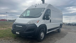 2025 Ram Promaster 2500 Tradesman High Roof Cargo Van: Start Up, Exterior, Interior & Full Review