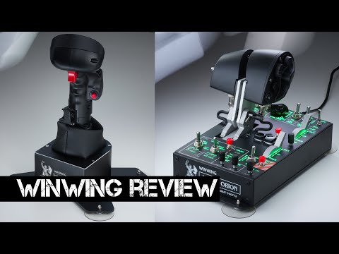 Winwing Orion F-18 Hornet Throttle and Stick / F-18 Control Panel Review |