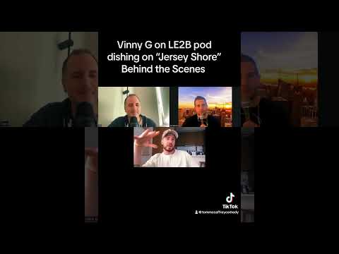 Vinny G from “Jersey Shore” on LE2B podcast with Tom Mccaffrey and Erik B. #jerseyshore #vinnyg