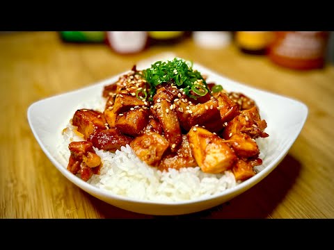 How to make - Korean style BBQ chicken (sweet and spicy)
