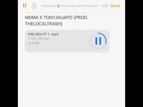 MDMA & Tony J Guapo - Naruto (Snippet) [prod. thelocaltrash] *Out Now*