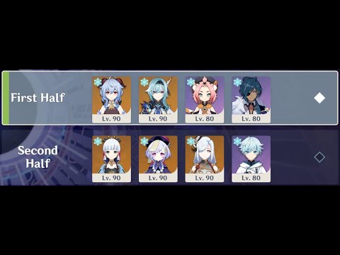 3.1 Spiral Abyss, Cryo Supremacy ❄️- (Floor 12, 9★)