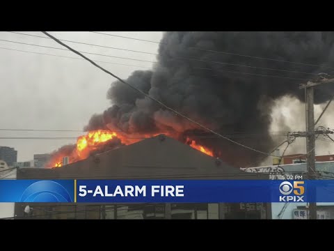 5-Alarm Fire Destroys Six Buildings In San Francisco