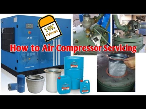 How To  Air Compressor Servicing
