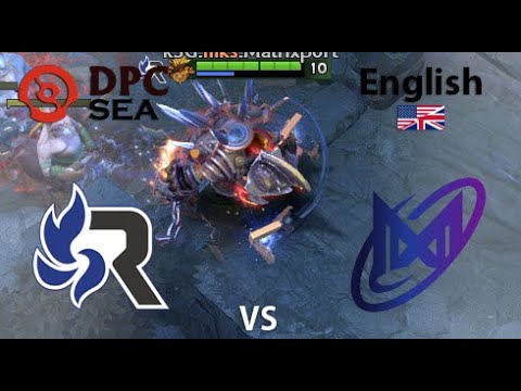 RSG vs Nigma Galaxy SEA  (game 1) BO2 | DPC SEA | Summer Tour 2022
