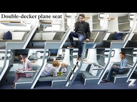 New Areoplane Seats: Double-Decker & Standing Up