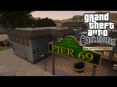 GTA San Andreas Definitive Edition - Mission #53 - Pier 69 (HD,60fps)