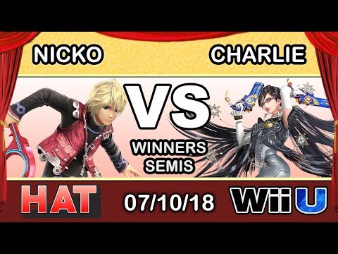 HAT 29 - FAD | Nicko (Shulk) Vs. Charlie (Bayonetta) Winners Semis - Smash 4