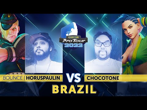 HorusPaulin (Ed) vs. Chocotone (Laura) - Top 16 - Capcom Pro Tour 2022 Brazil