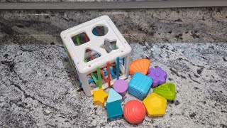 Baby Sensory Shape Sorter Blocks Activity Cube REVIEW #amazonfinds #founditonamazon