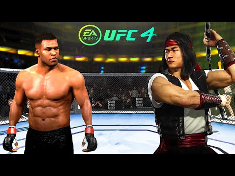 UFC 4 l Mike Tyson vs. Liu Kang (EA SPORTS UFC 4) mma wwe