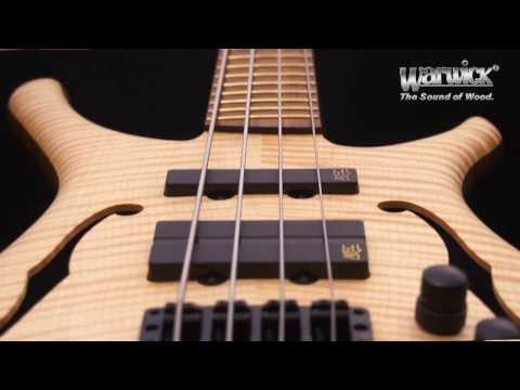 2008 Warwick Infinity NT 4 - AAAA Flame Maple - Natural Oil - Lefty image 25