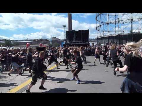 Exodus Wall of Death @ Tuska Open Air 2012 (HD)